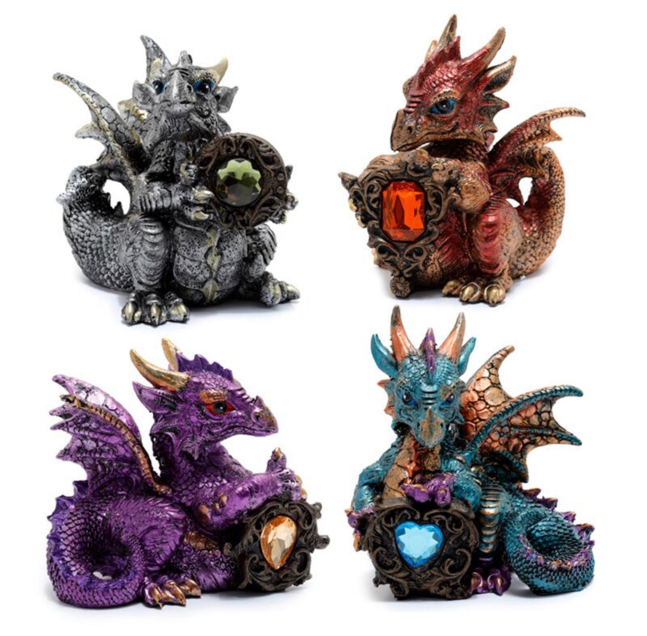 Elements Dragon - Gemstone Protector