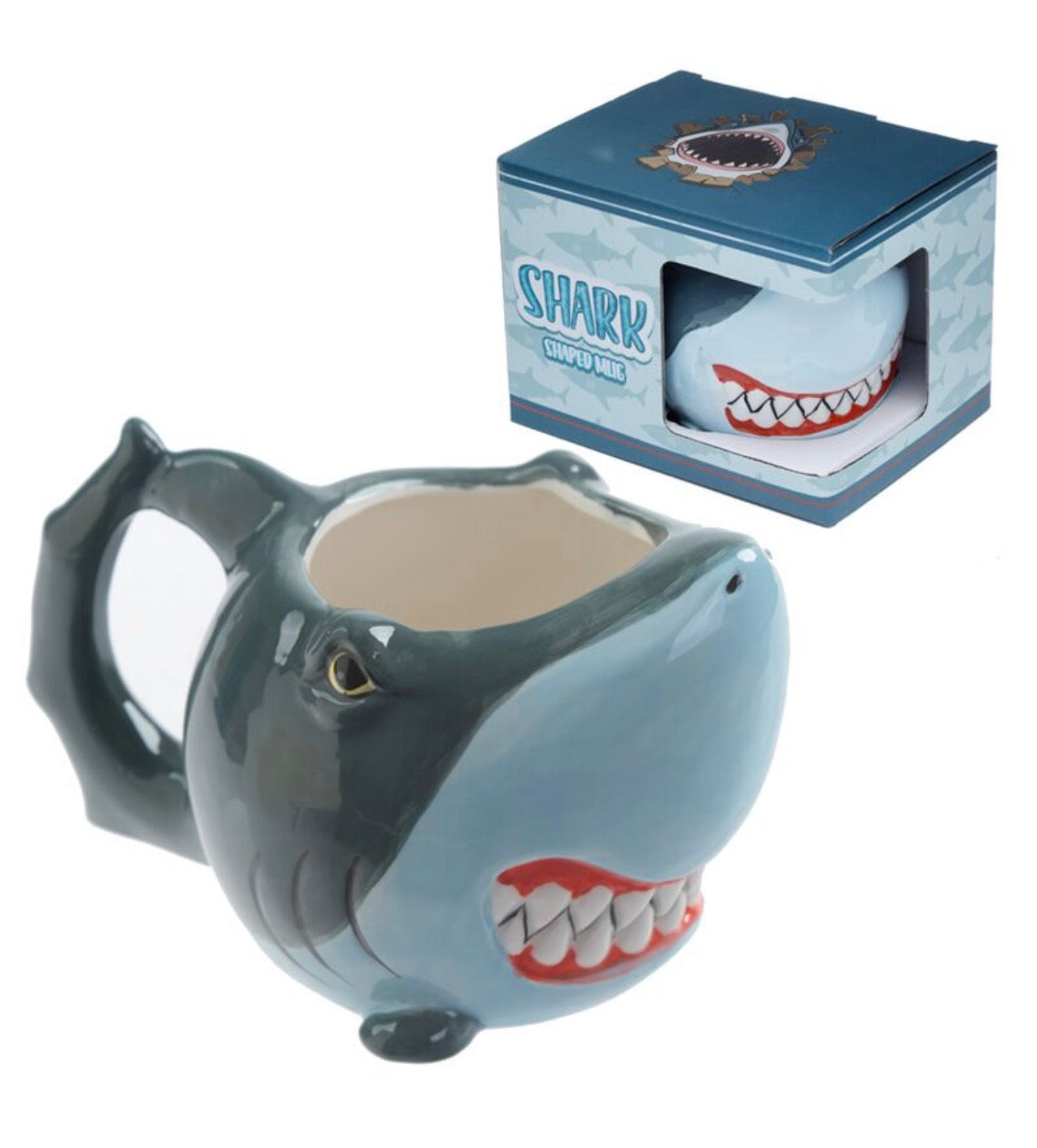Novelty Shaped Ceramic Mug - Shark