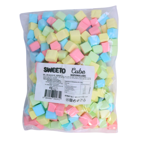 Multi Coloured Cube Mallow