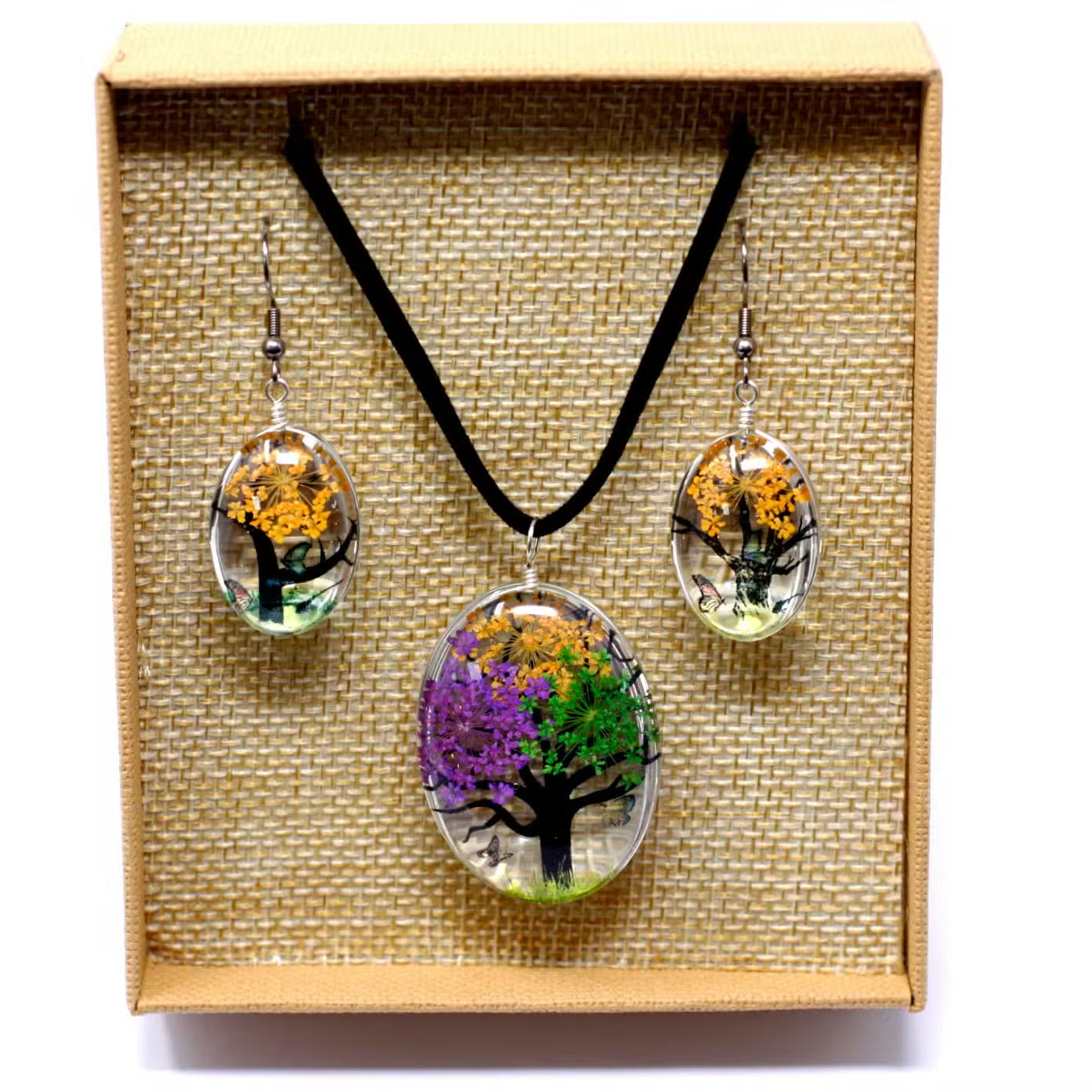 Pressed Flowers - Tree of Life set - Mixed