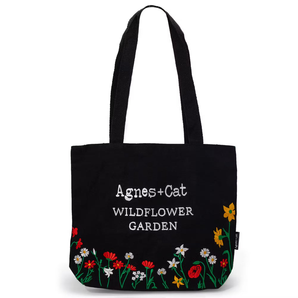 Agnes + Cat Wildflower Garden Tote Bag