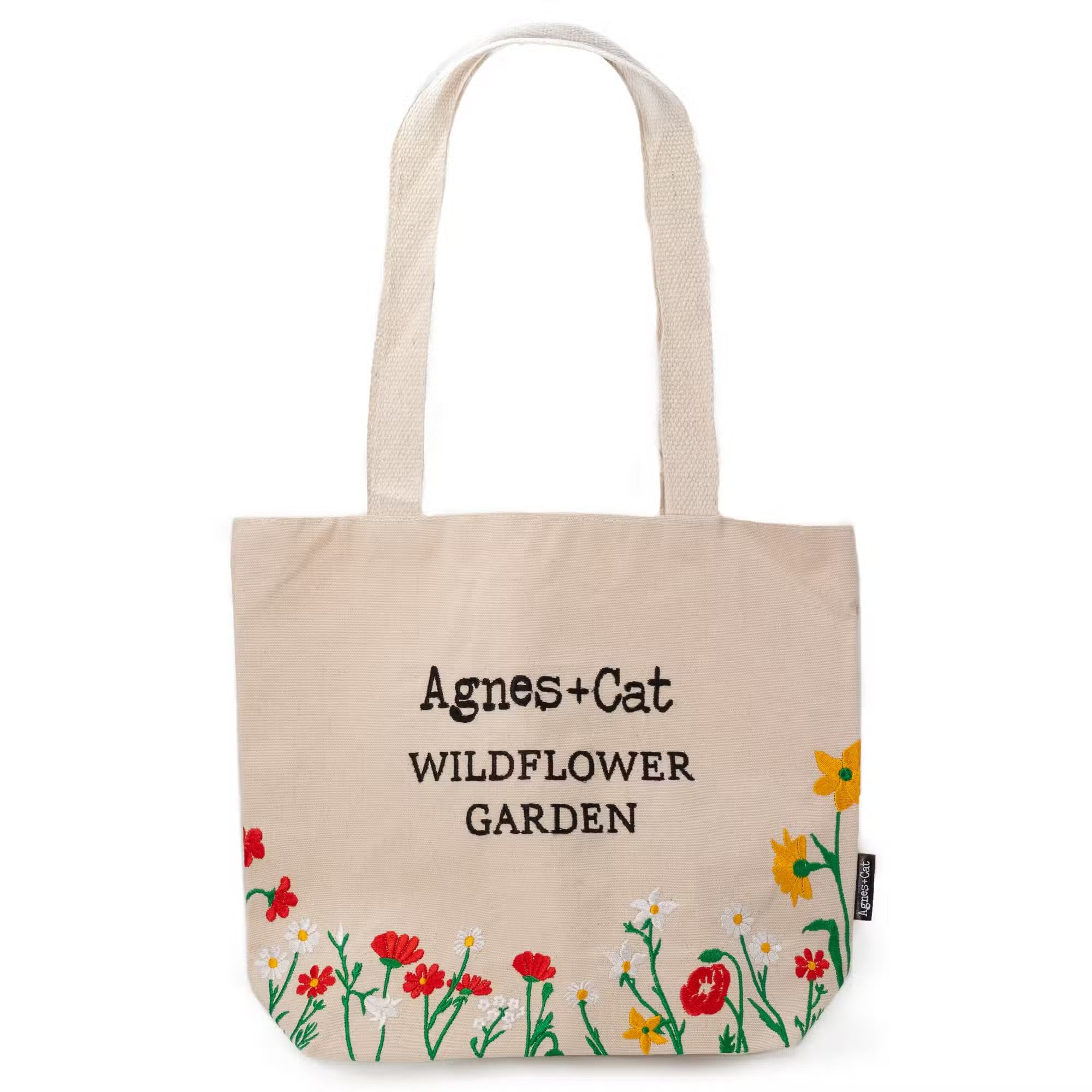 Agnes + Cat Wildflower Garden Tote Bag