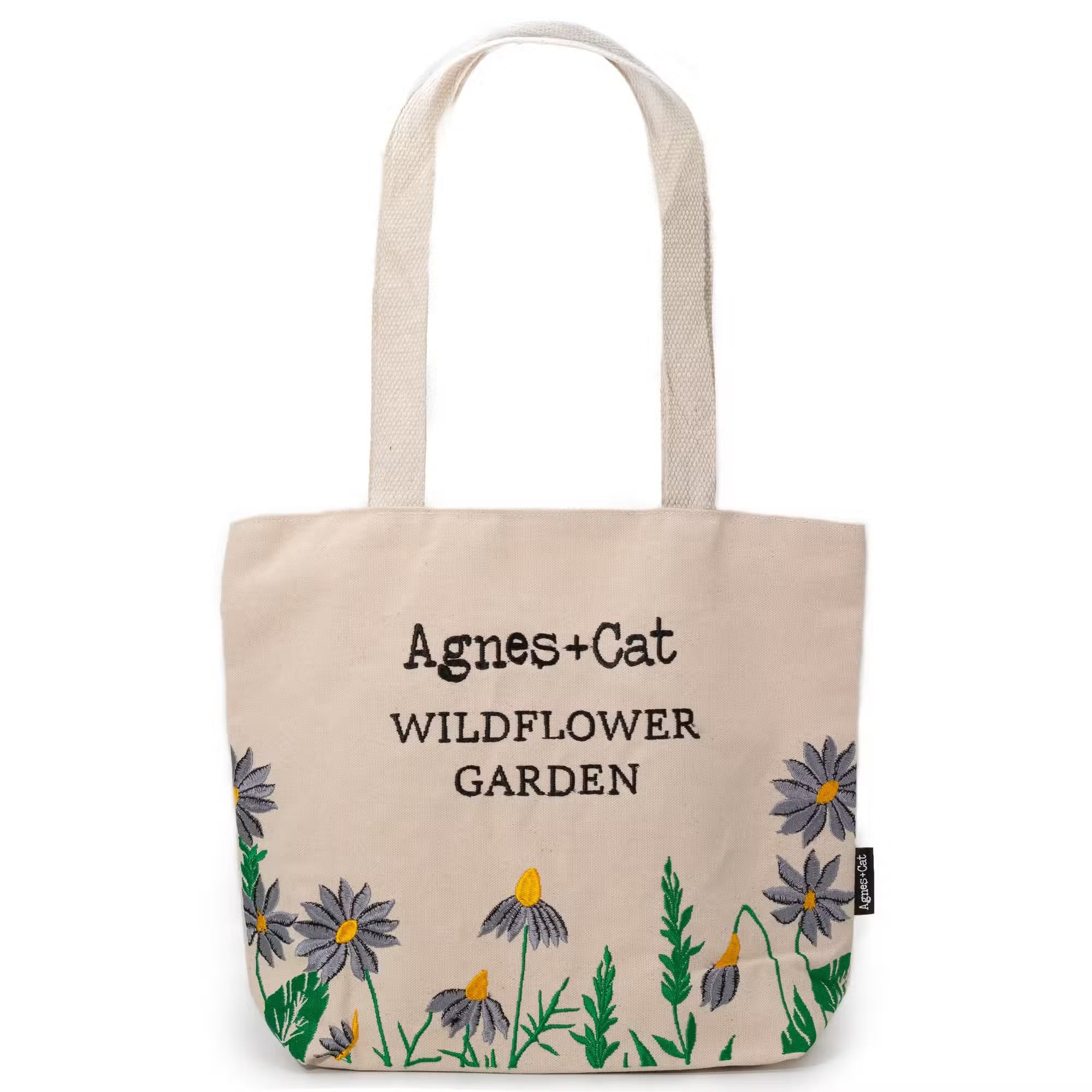 Agnes + Cat Wildflower Garden Tote Bag