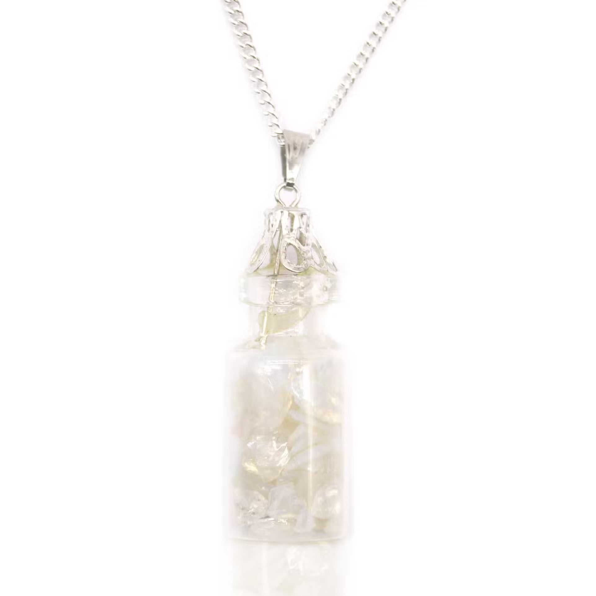 Bottled Gemstone Necklace