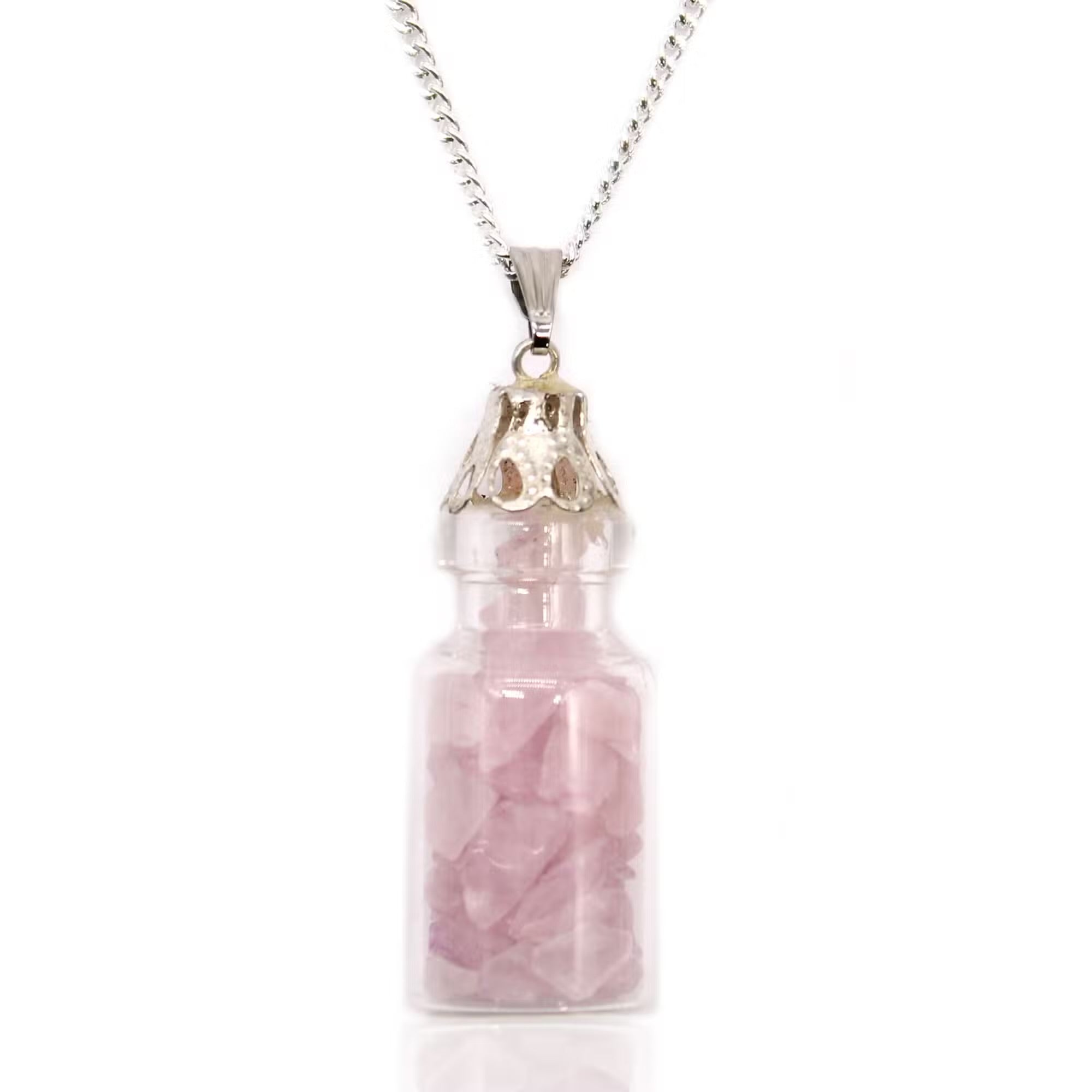Bottled Gemstone Necklace