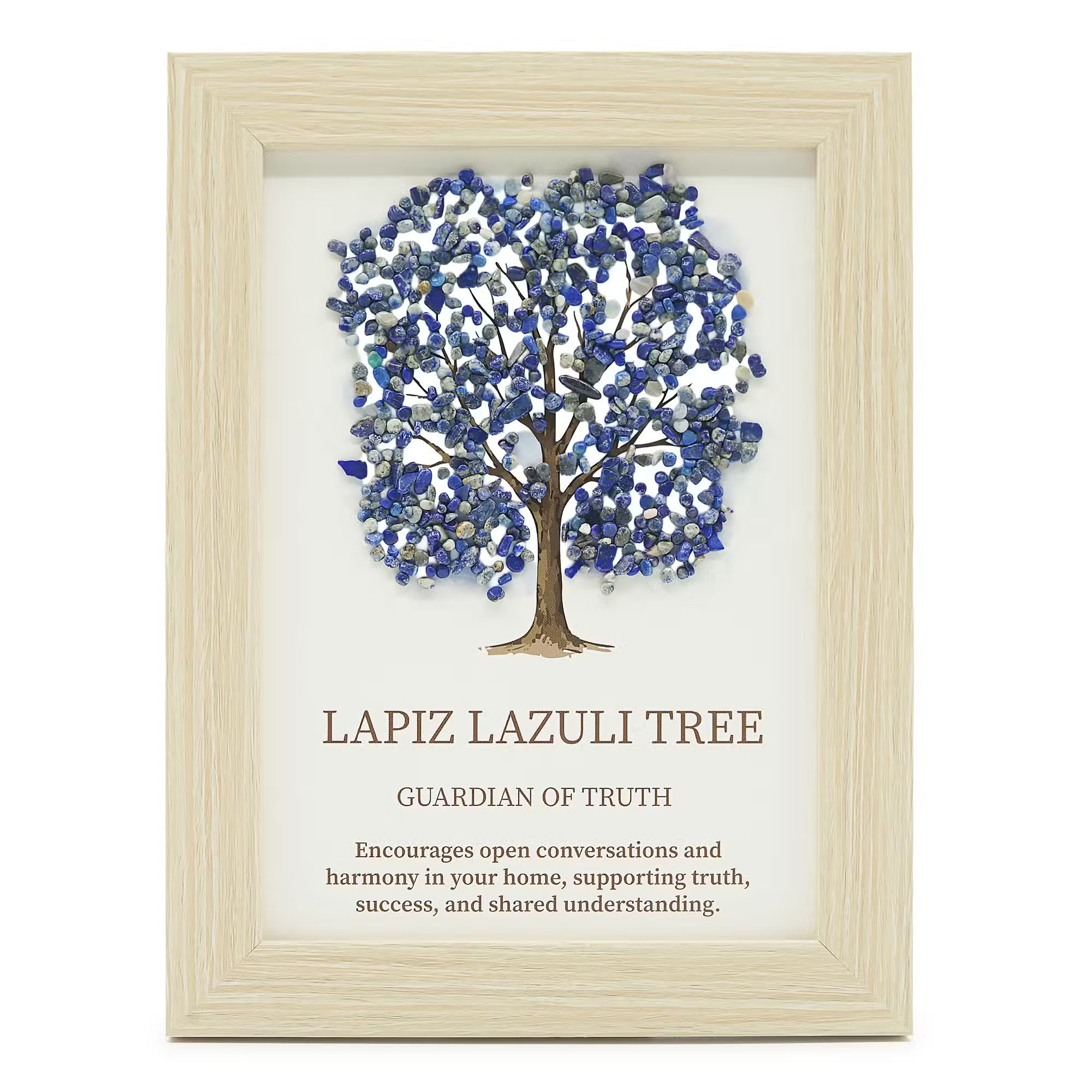 Gemstone Picture - Tree of Life - Lapiz