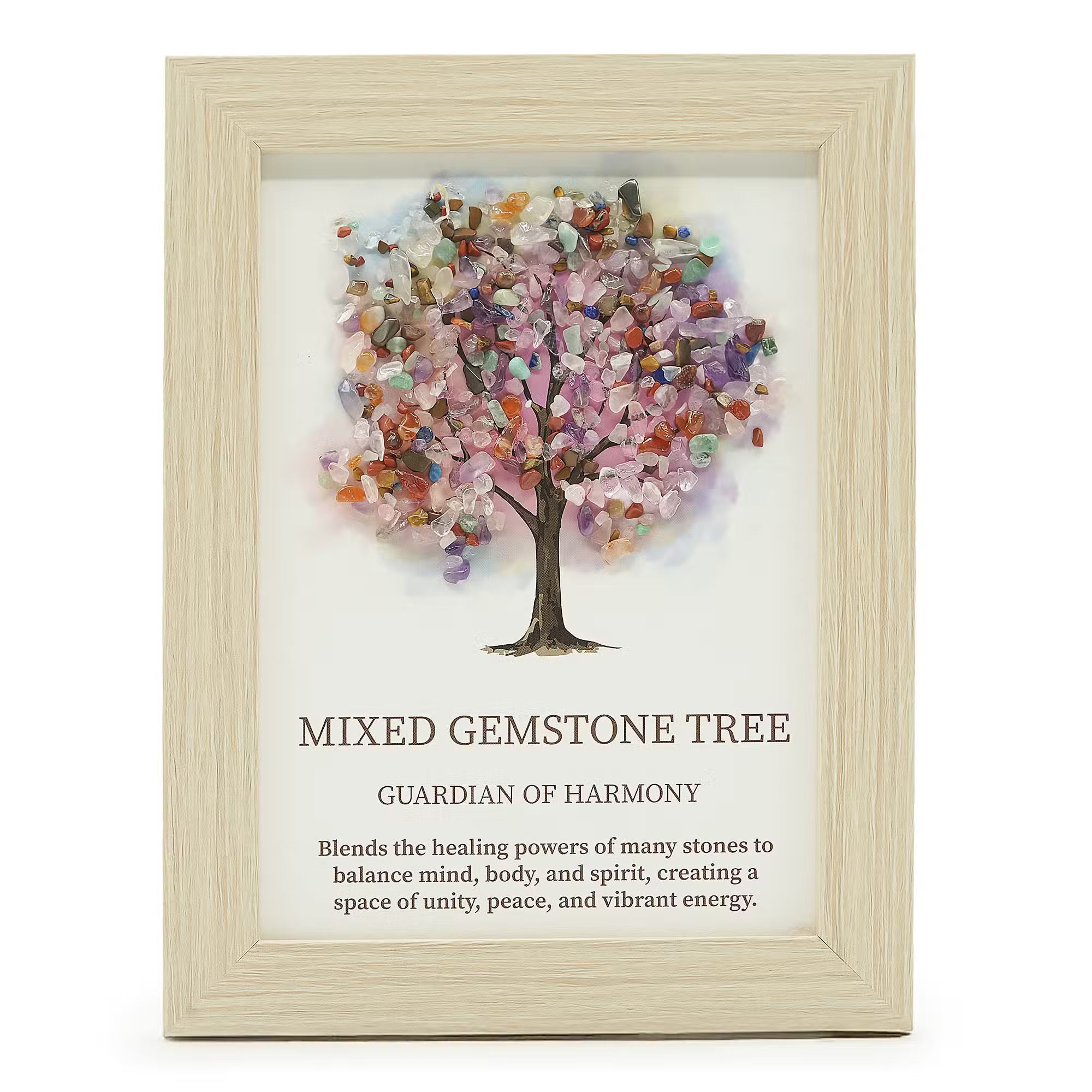 Gemstone Picture - Tree of Life - Multi